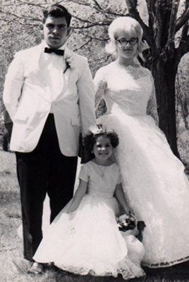 Bill and Irene Coutu and Suzanne Flint